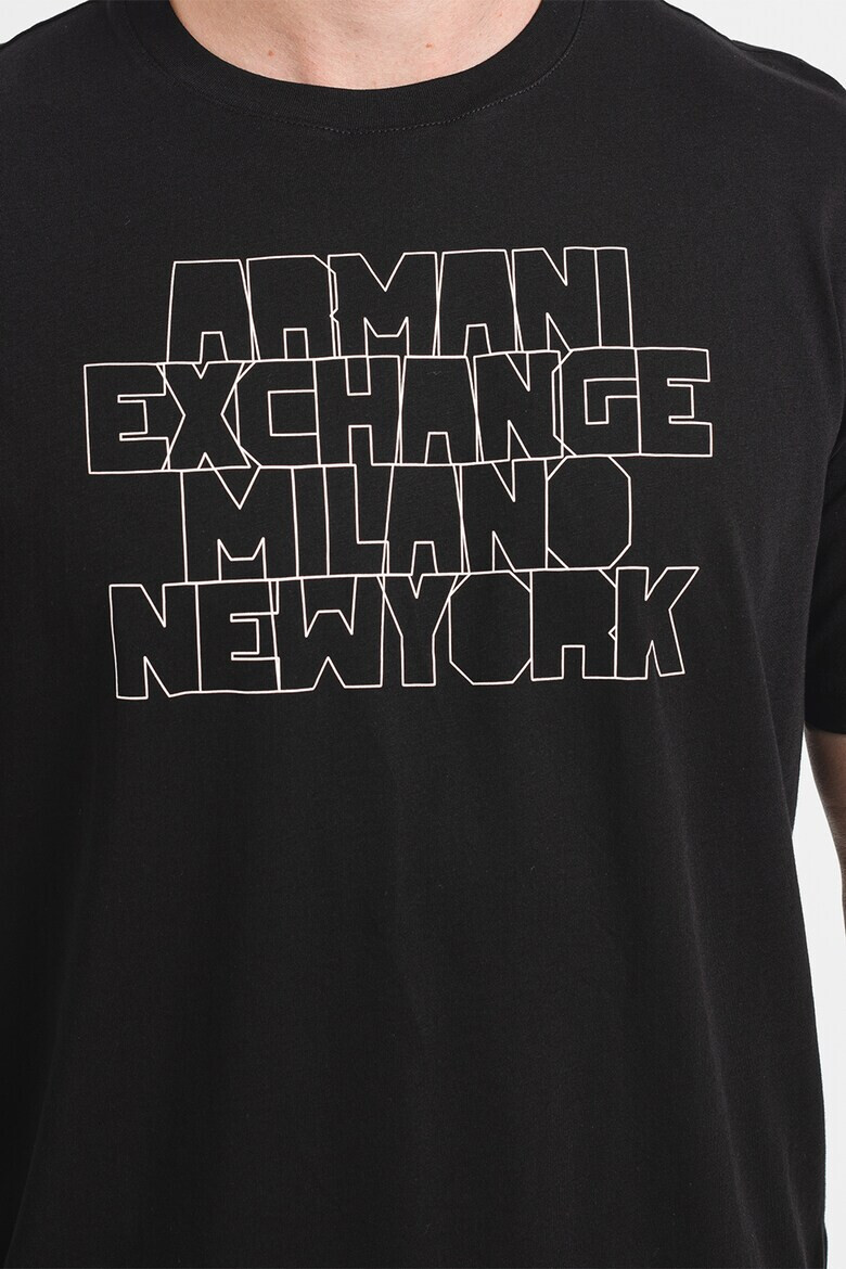 ARMANI EXCHANGE Тениска с овално деколте - Pepit.bg
