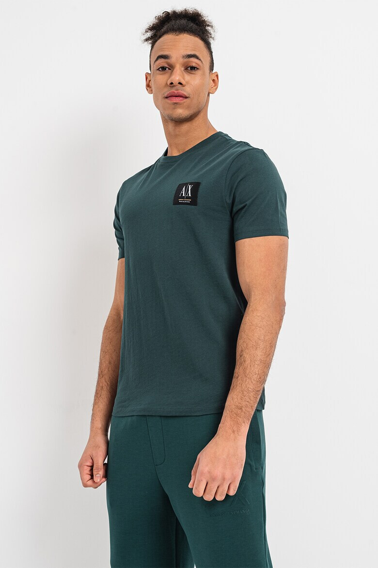 ARMANI EXCHANGE Тениска с овално деколте и лого - Pepit.bg