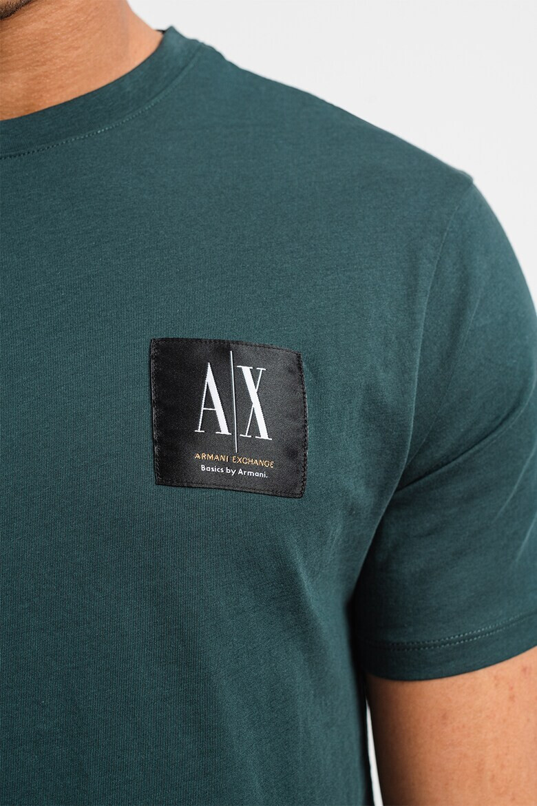 ARMANI EXCHANGE Тениска с овално деколте и лого - Pepit.bg