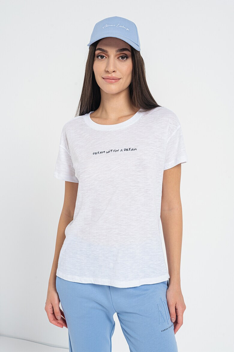 ARMANI EXCHANGE Тениска с паднали ръкави - Pepit.bg