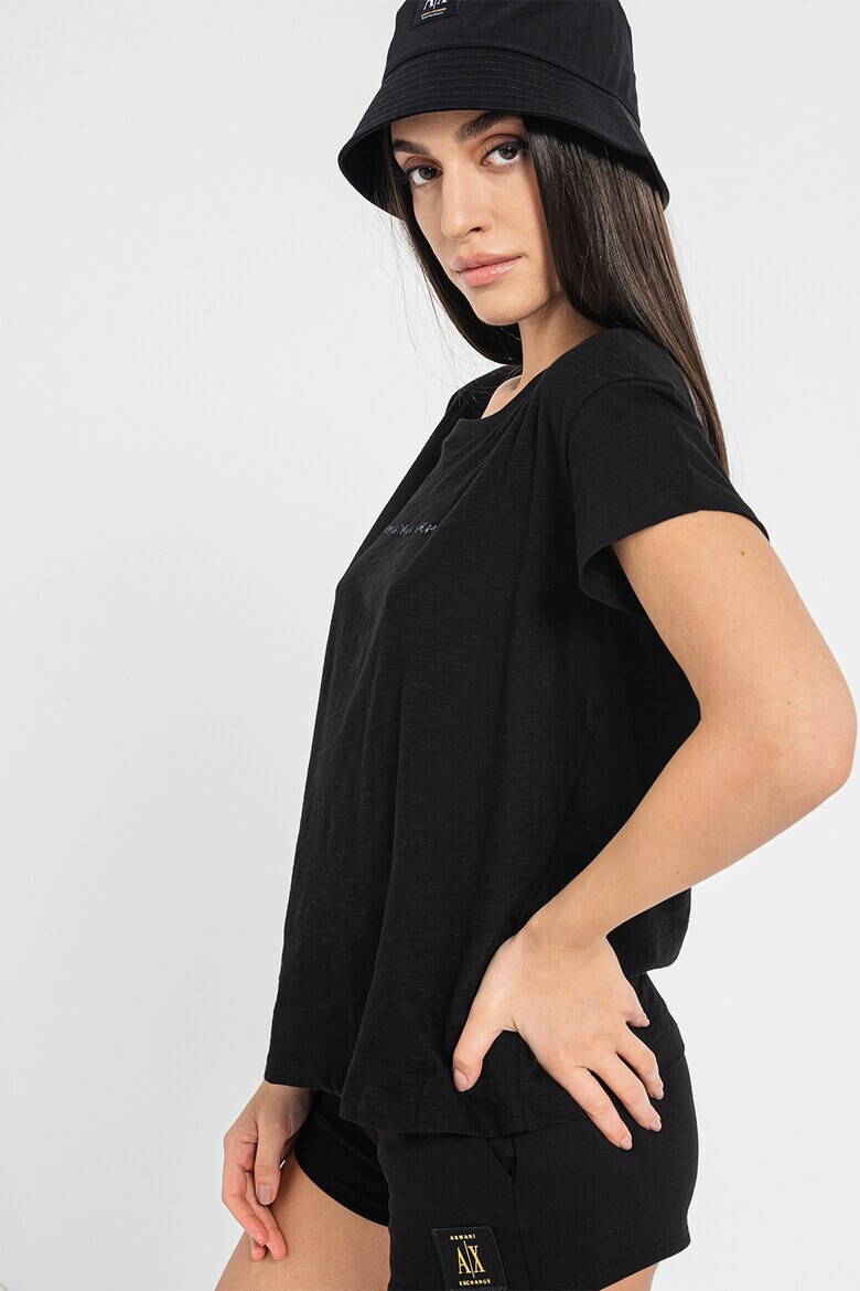 ARMANI EXCHANGE Тениска с паднали ръкави - Pepit.bg