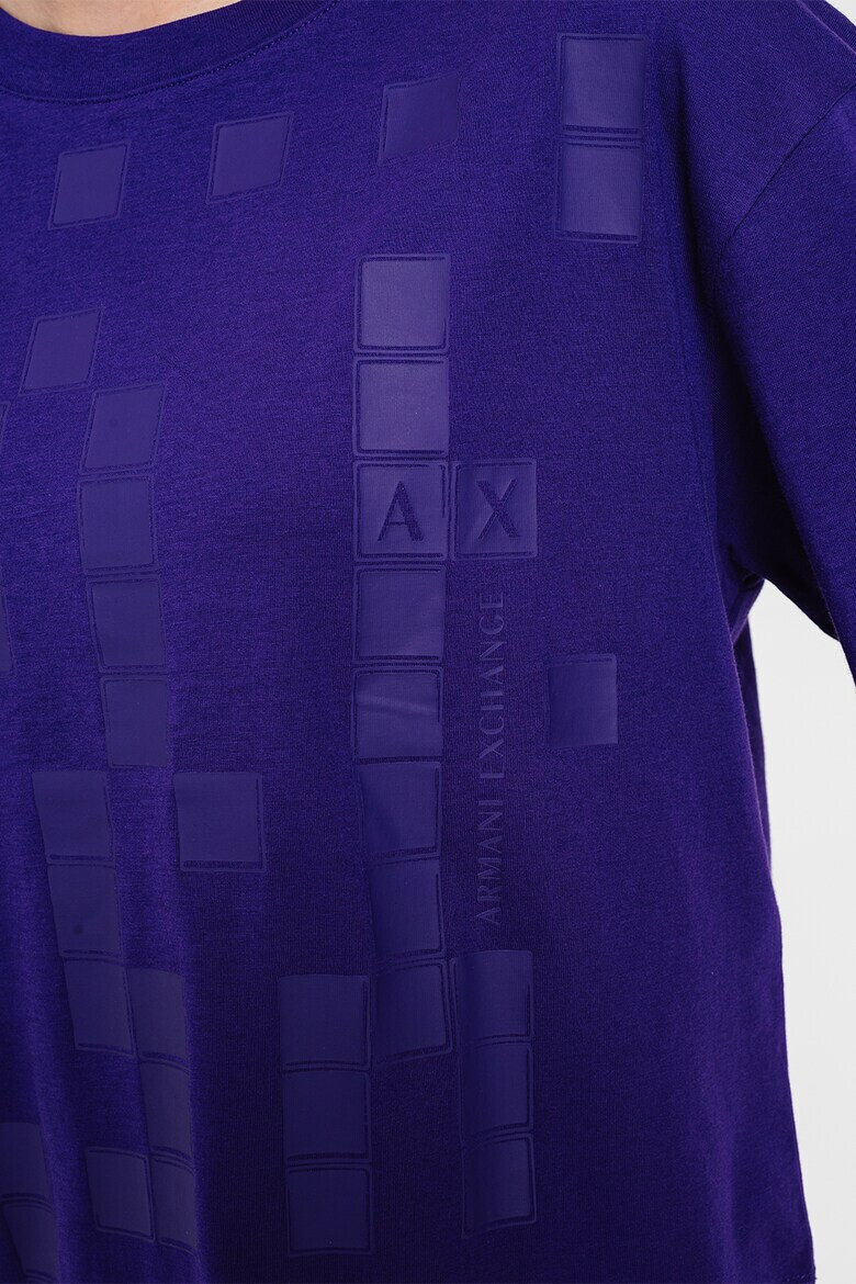 ARMANI EXCHANGE Тениска с паднали ръкави - Pepit.bg