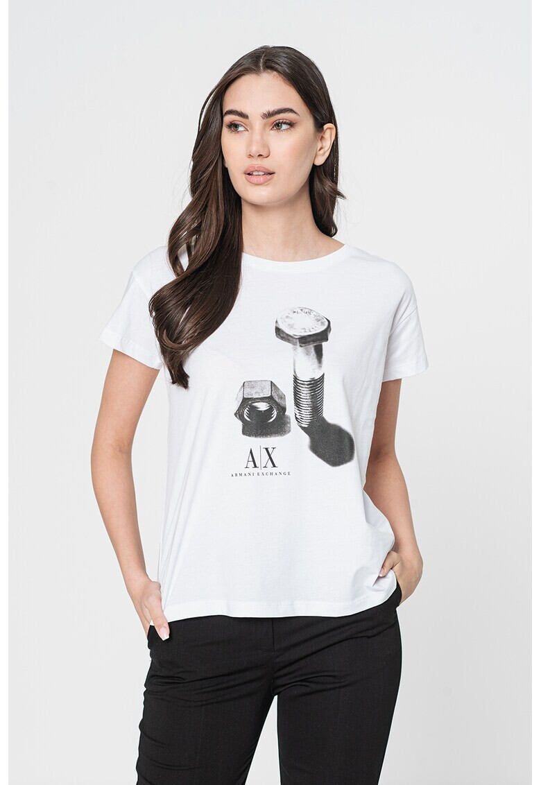 ARMANI EXCHANGE Тениска с принт - Pepit.bg