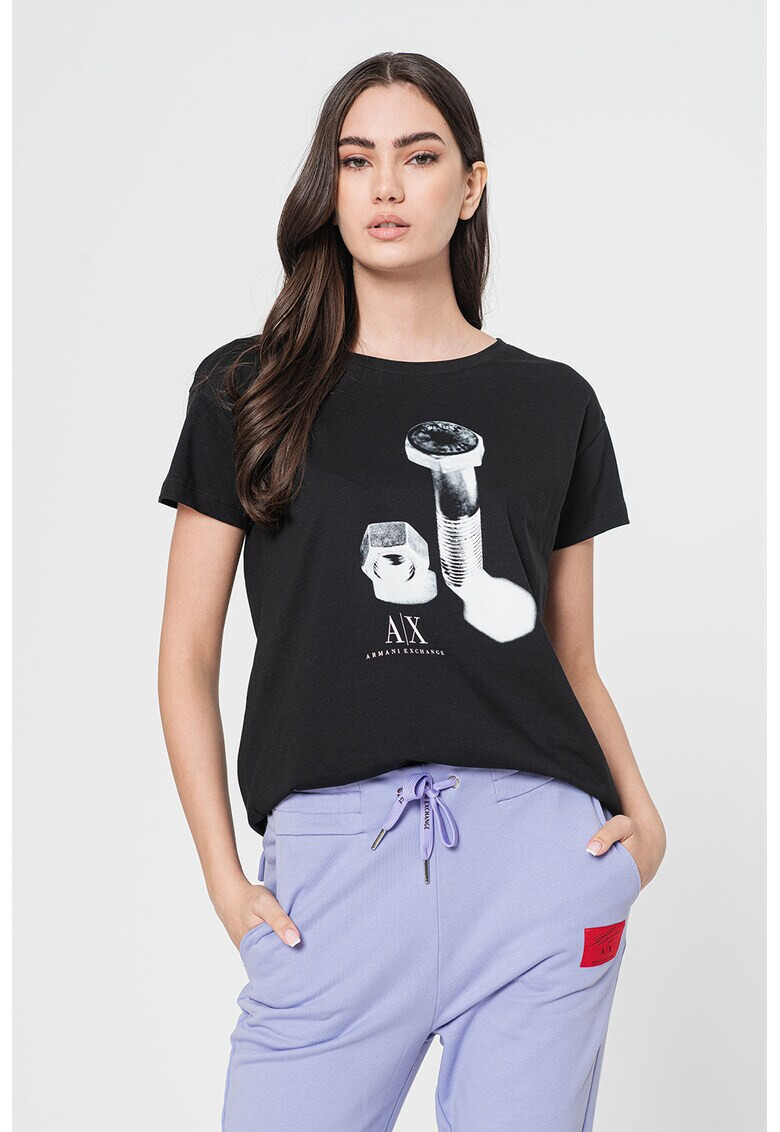 ARMANI EXCHANGE Тениска с принт - Pepit.bg