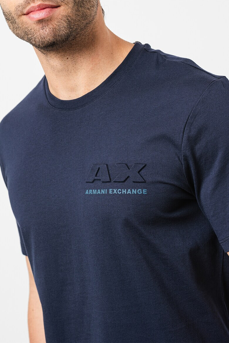 ARMANI EXCHANGE Тениска с релефно лого - Pepit.bg