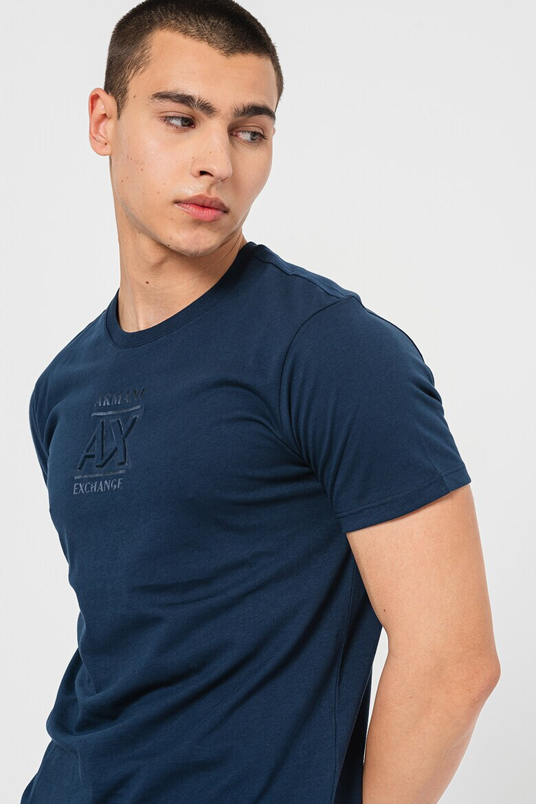 ARMANI EXCHANGE Тениска с релефно лого - Pepit.bg