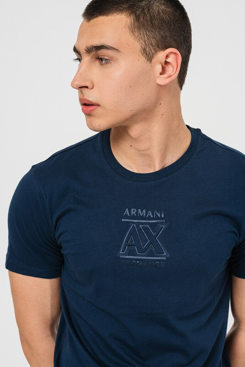 ARMANI EXCHANGE Тениска с релефно лого - Pepit.bg