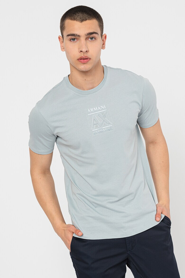 ARMANI EXCHANGE Тениска с релефно лого - Pepit.bg