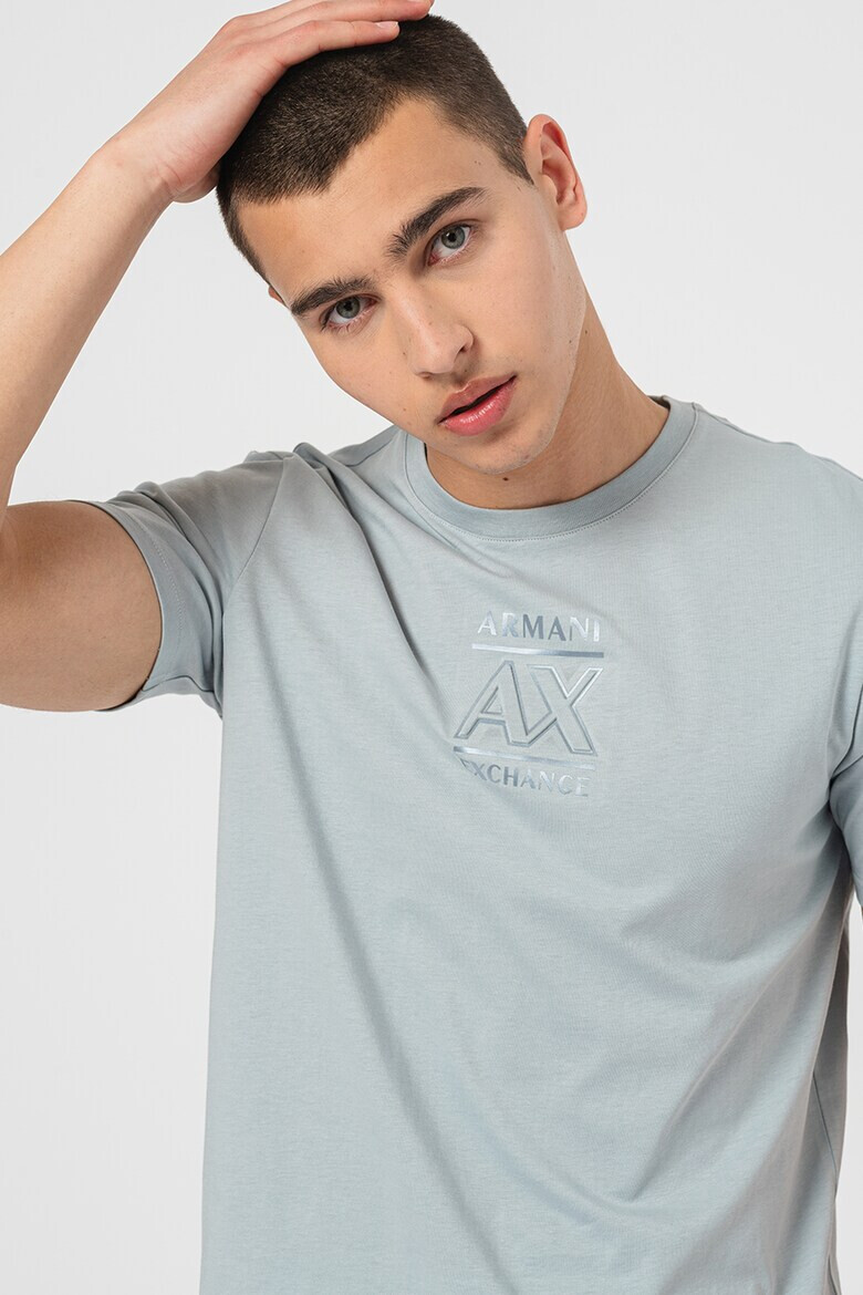 ARMANI EXCHANGE Тениска с релефно лого - Pepit.bg