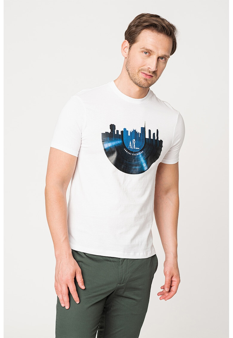 ARMANI EXCHANGE Тениска с шарка - Pepit.bg