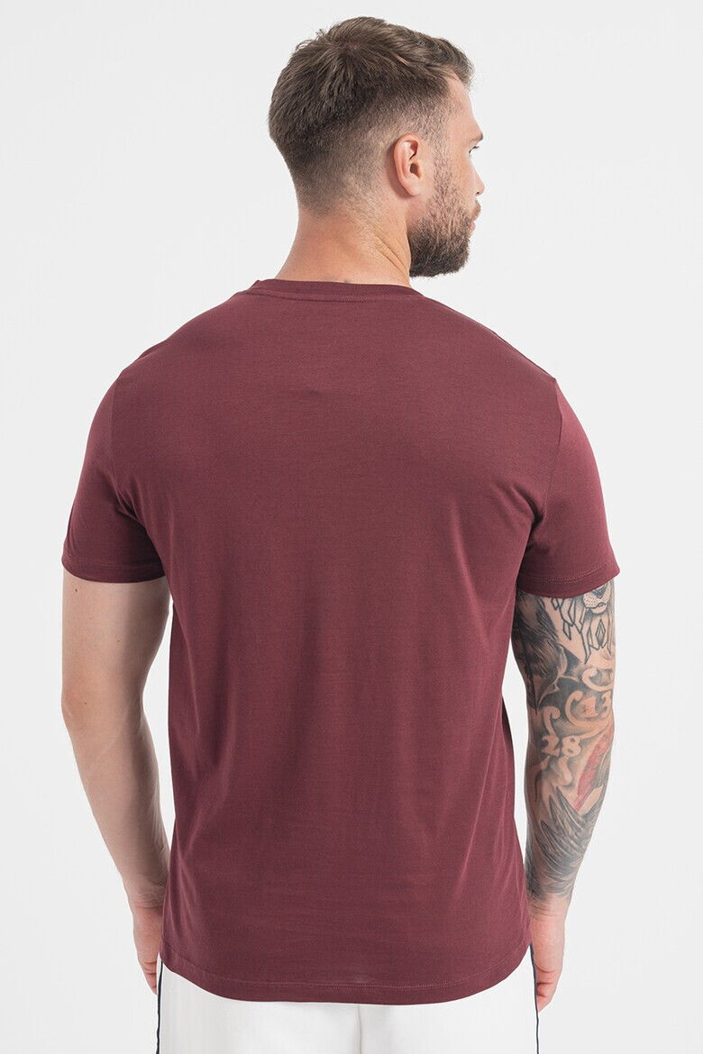 ARMANI EXCHANGE Тениска с шпиц и лого - Pepit.bg
