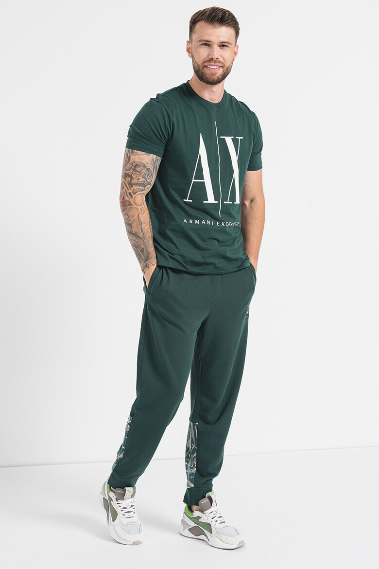 ARMANI EXCHANGE Тениска с уголемено лого - Pepit.bg