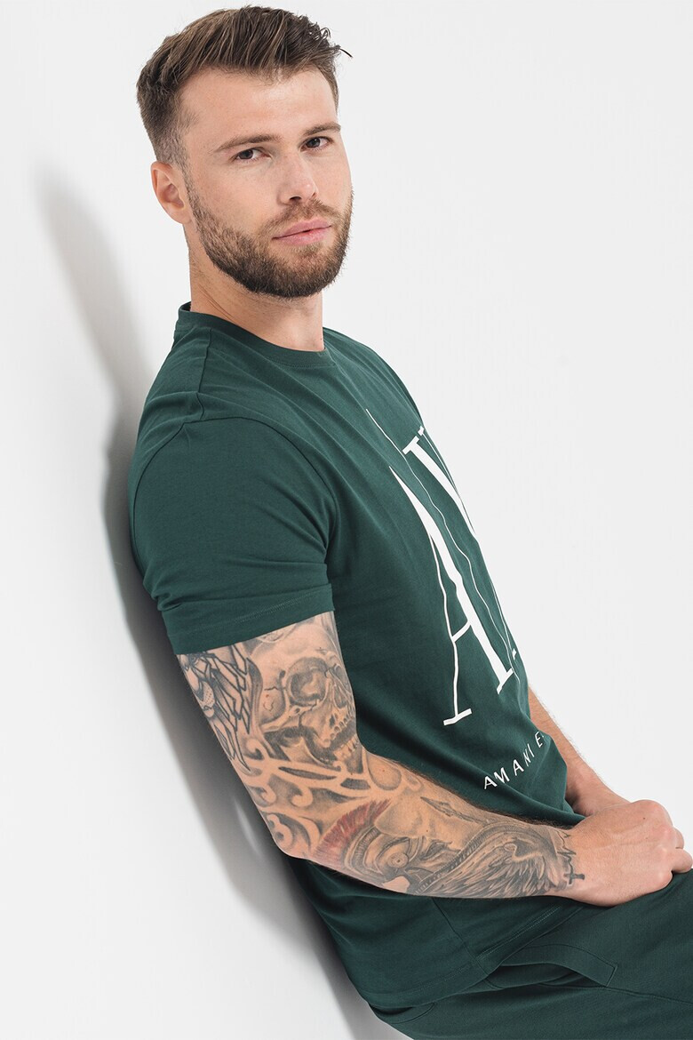 ARMANI EXCHANGE Тениска с уголемено лого - Pepit.bg