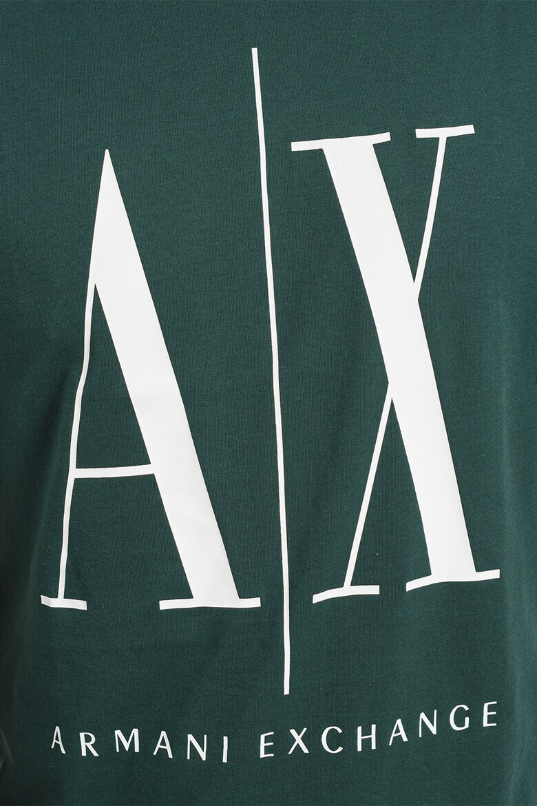 ARMANI EXCHANGE Тениска с уголемено лого - Pepit.bg