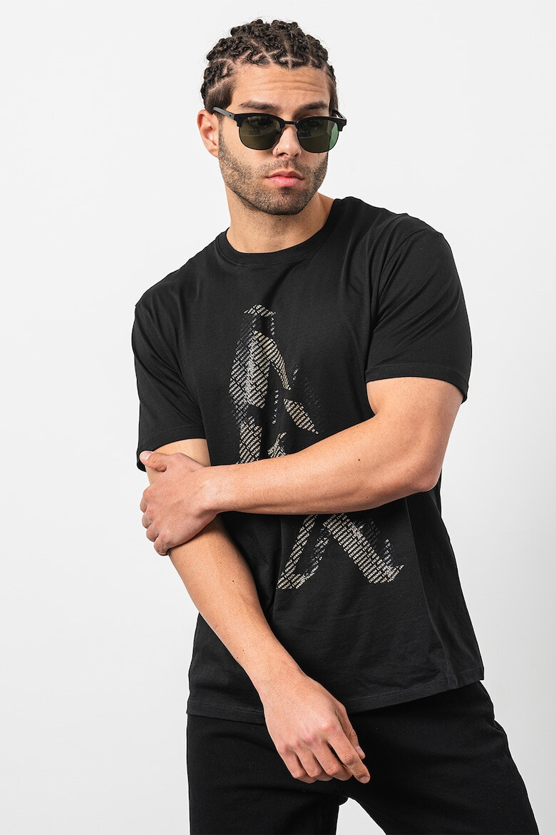 ARMANI EXCHANGE Тениска с уголемено лого - Pepit.bg