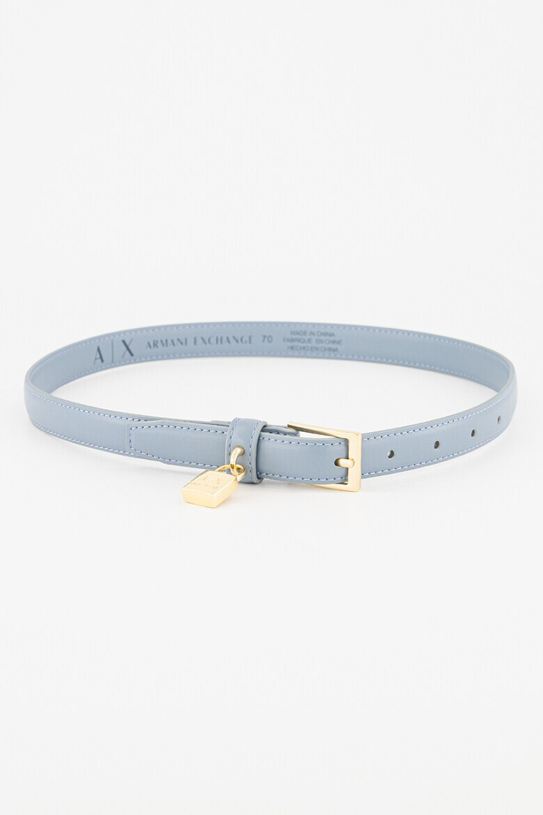 ARMANI EXCHANGE Тънък колан с лого - Pepit.bg