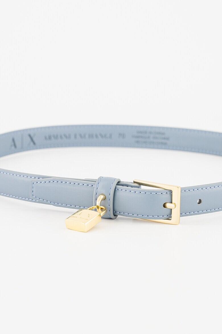 ARMANI EXCHANGE Тънък колан с лого - Pepit.bg