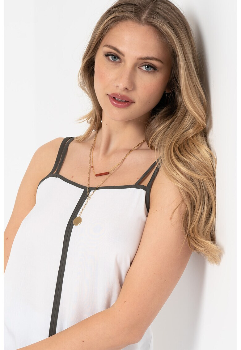 ARMANI EXCHANGE Топ с регулируеми презрамки - Pepit.bg