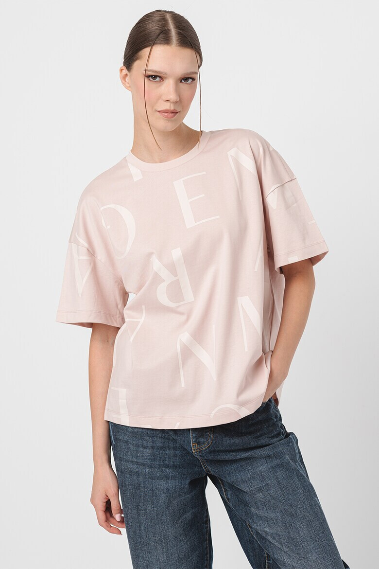 ARMANI EXCHANGE Уголемена тениска с лого - Pepit.bg