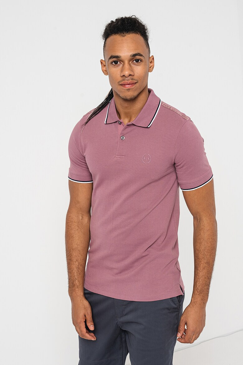 ARMANI EXCHANGE Вталеа тениска с яка - Pepit.bg