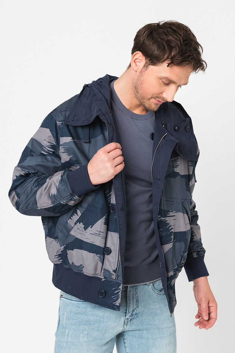 ARMANI EXCHANGE Яке с качулка и принт - Pepit.bg