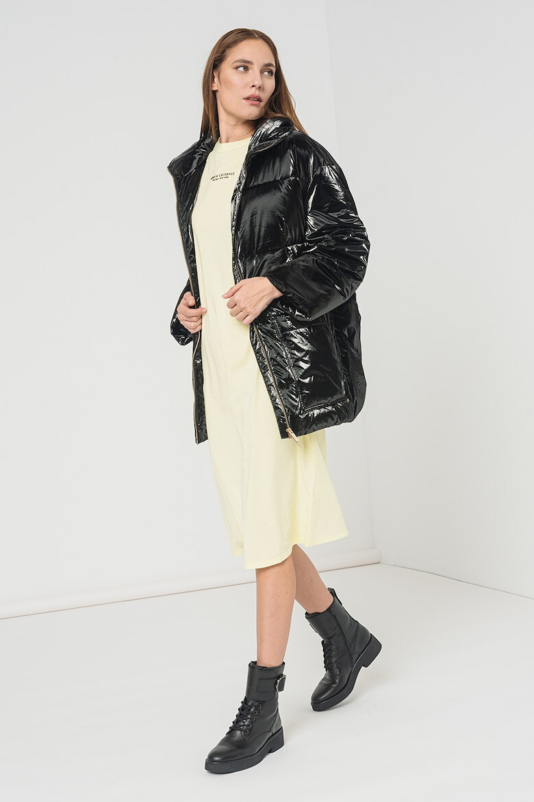 ARMANI EXCHANGE Зимно яке с бляскав ефект - Pepit.bg