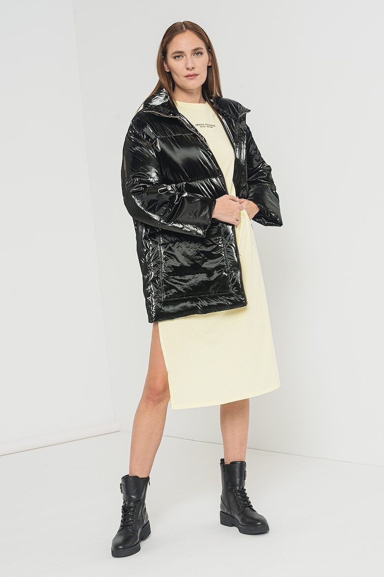 ARMANI EXCHANGE Зимно яке с бляскав ефект - Pepit.bg