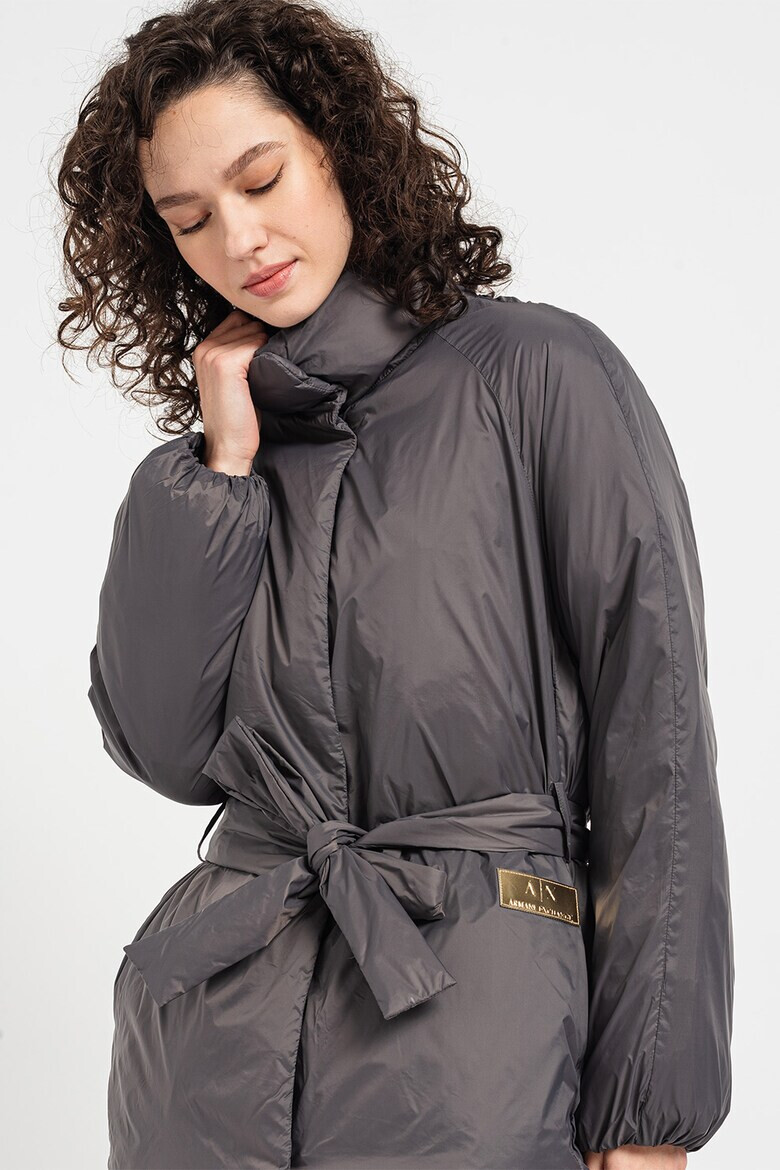 ARMANI EXCHANGE Зимно яке с капси и колан - Pepit.bg