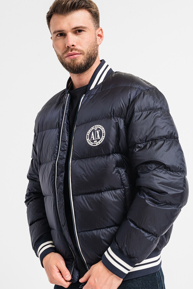 ARMANI EXCHANGE Зимно пухено яке с лого - Pepit.bg