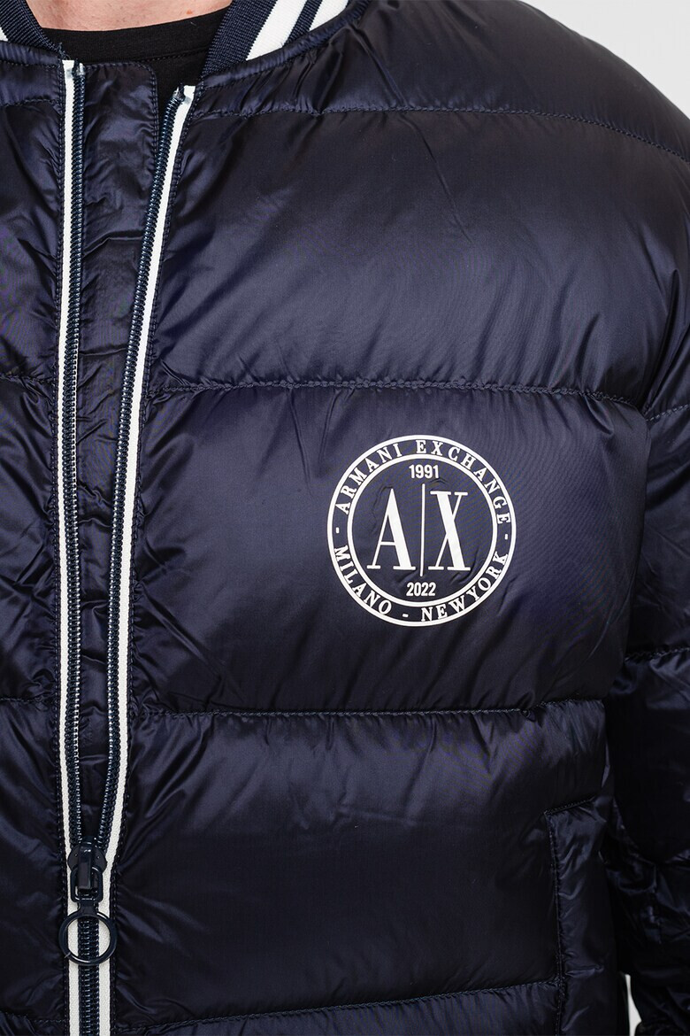 ARMANI EXCHANGE Зимно пухено яке с лого - Pepit.bg