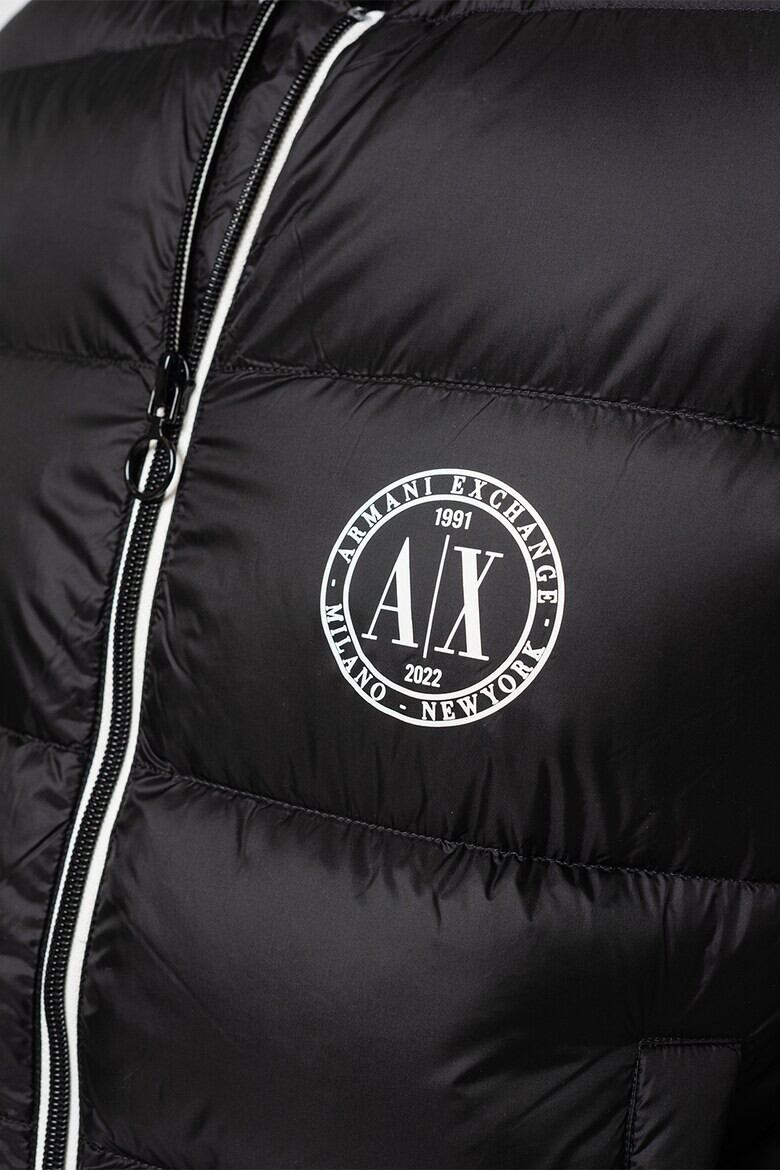 ARMANI EXCHANGE Зимно пухено яке с лого - Pepit.bg