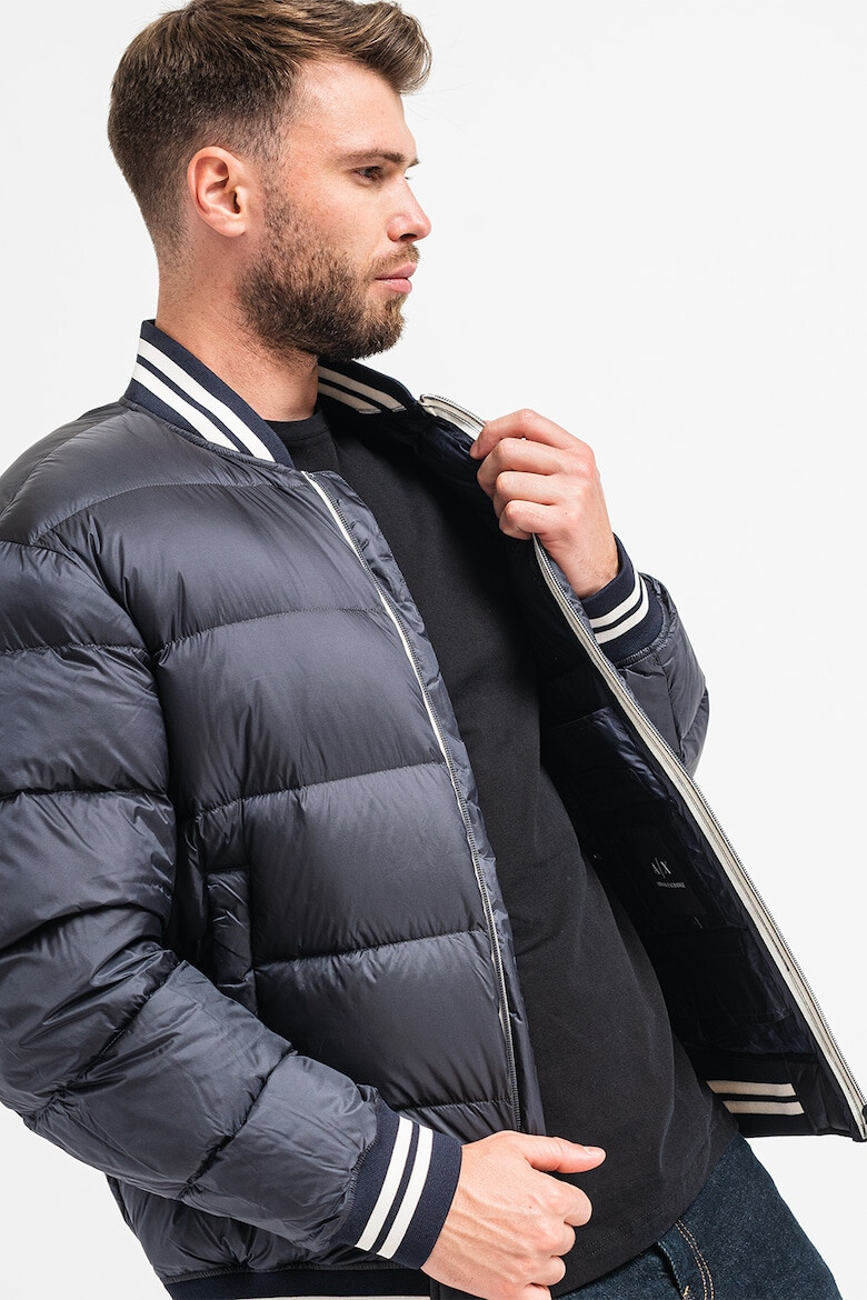 ARMANI EXCHANGE Зимно пухено яке с лого - Pepit.bg