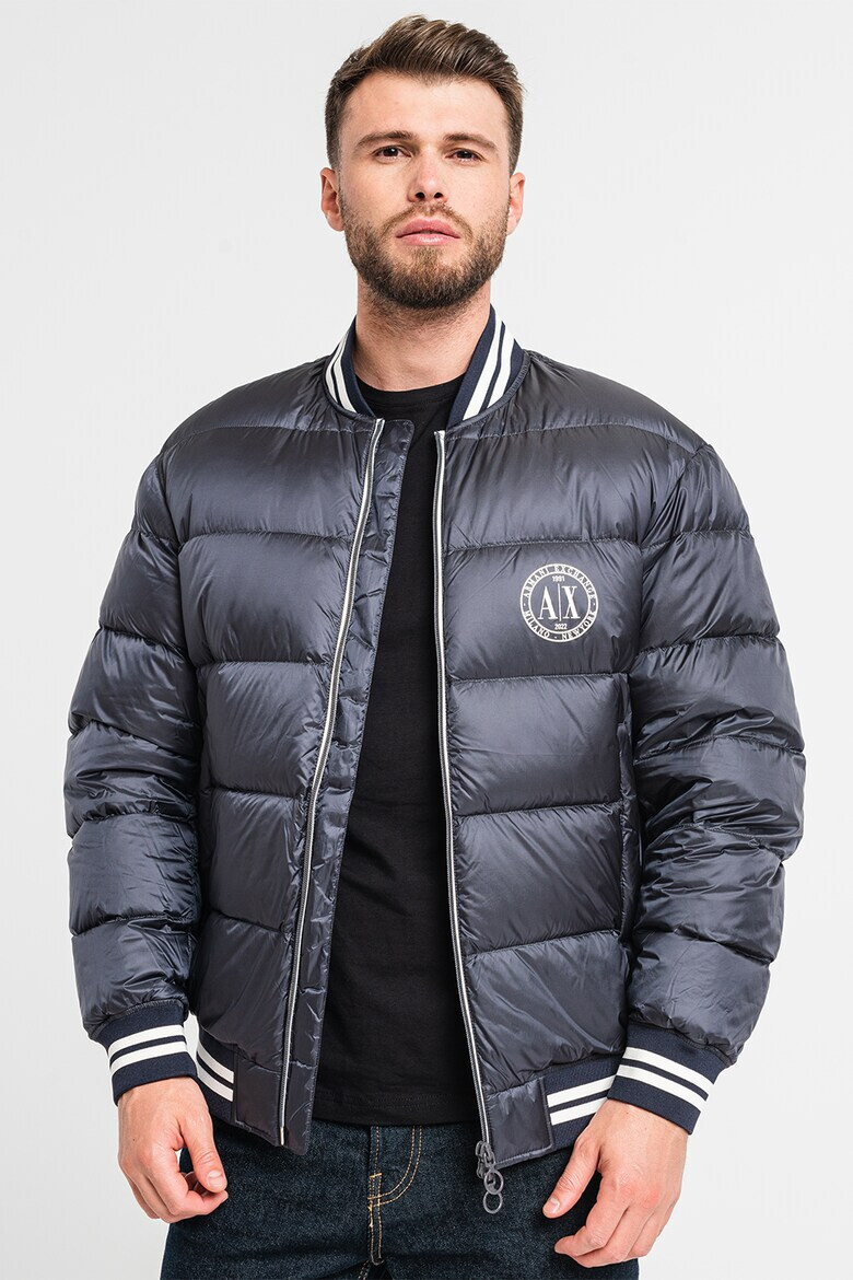 ARMANI EXCHANGE Зимно пухено яке с лого - Pepit.bg