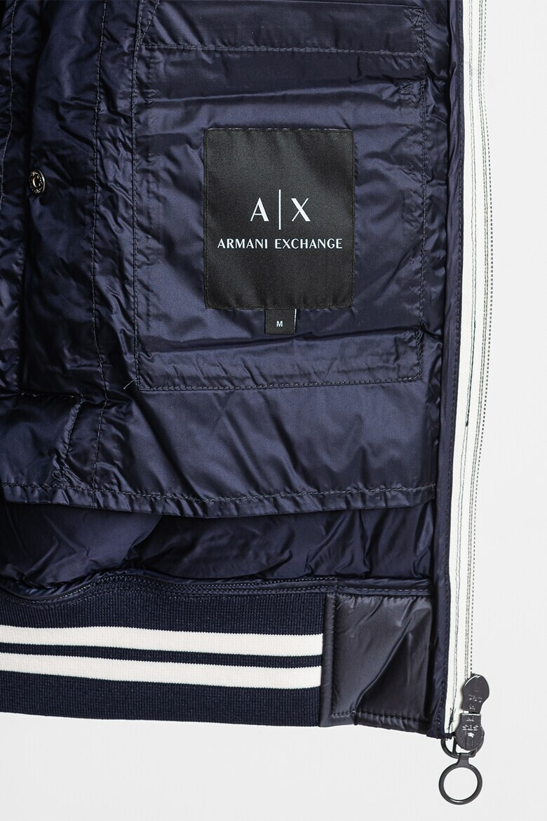 ARMANI EXCHANGE Зимно пухено яке с лого - Pepit.bg