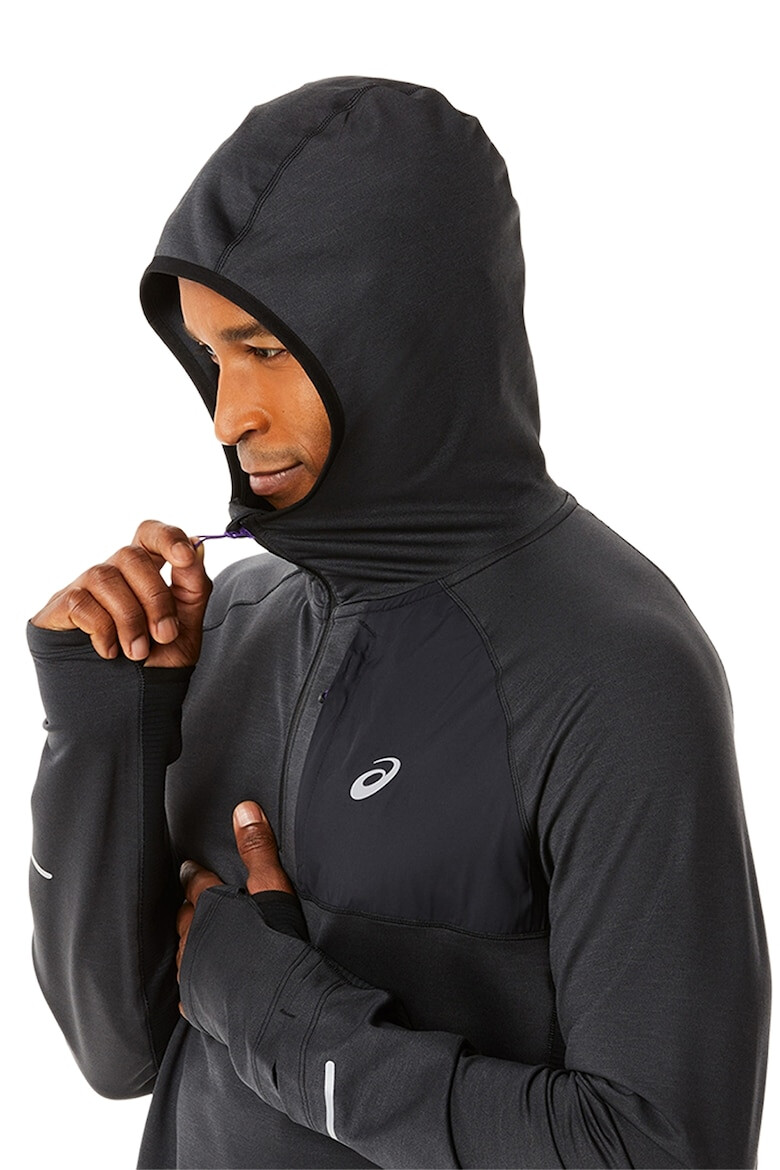 Asics Худи Winter Run за бягане с лого - Pepit.bg