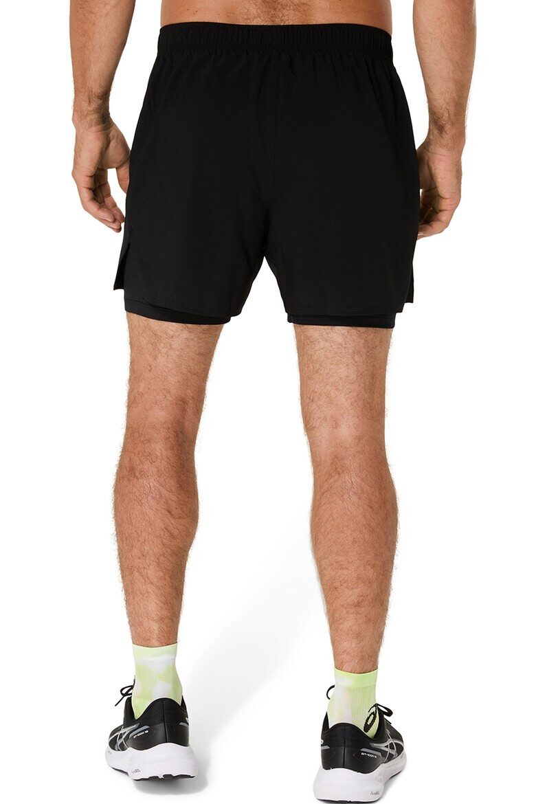 Asics Шорти за бягане с лого - Pepit.bg