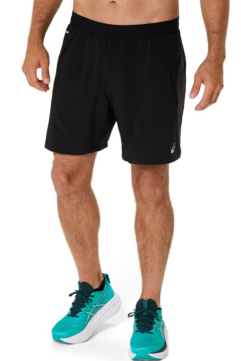 Asics Шорти за бягане с лого - Pepit.bg