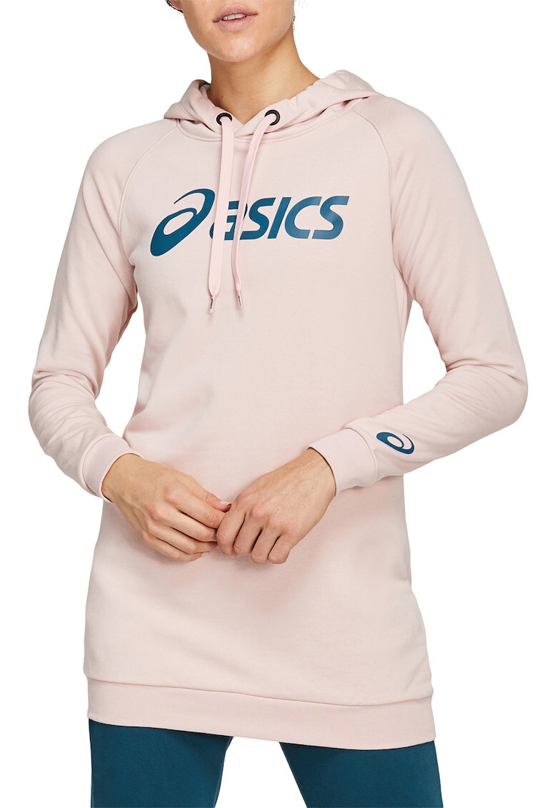 Asics Суитшърт с качулка и лого - Pepit.bg