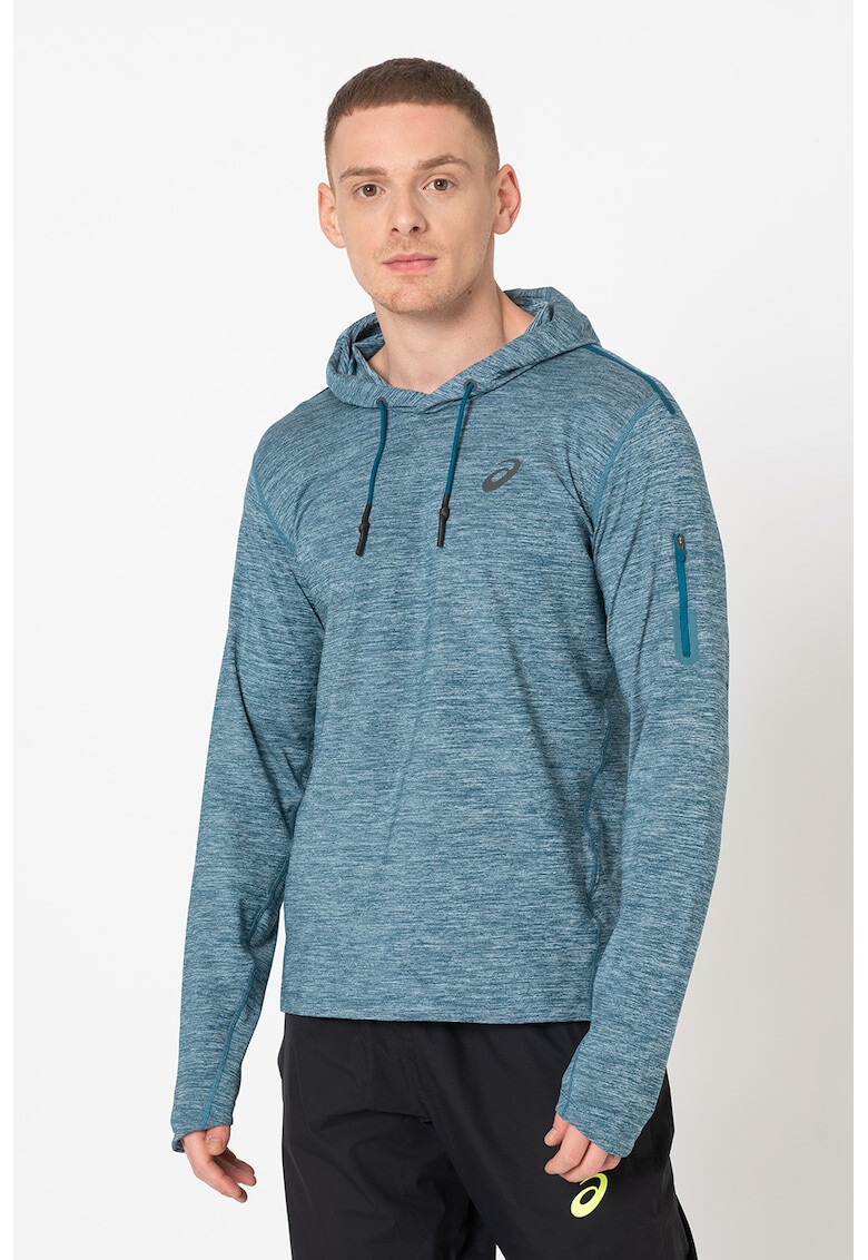 Asics Суитшърт с качулка и лого - Pepit.bg