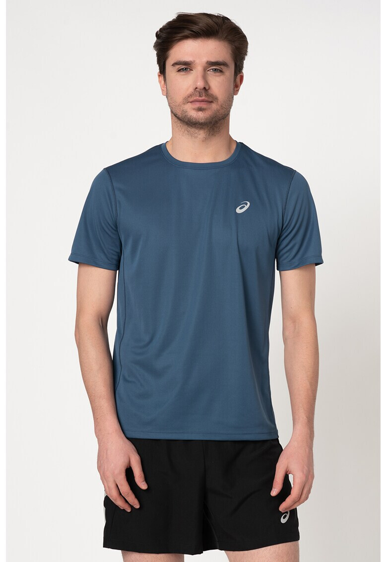Asics Тениска с лого отзад за бягане - Pepit.bg