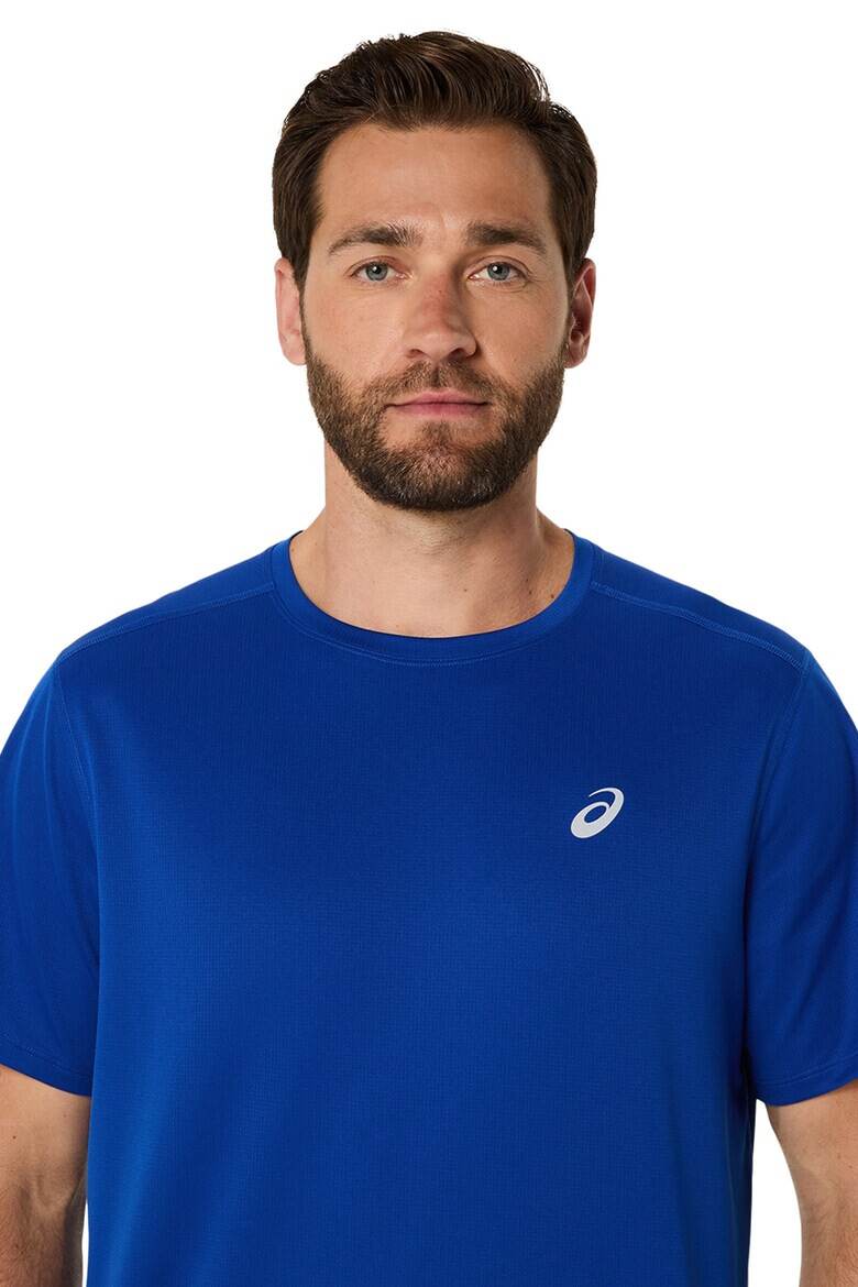 Asics Тениска за бягане с лого - Pepit.bg