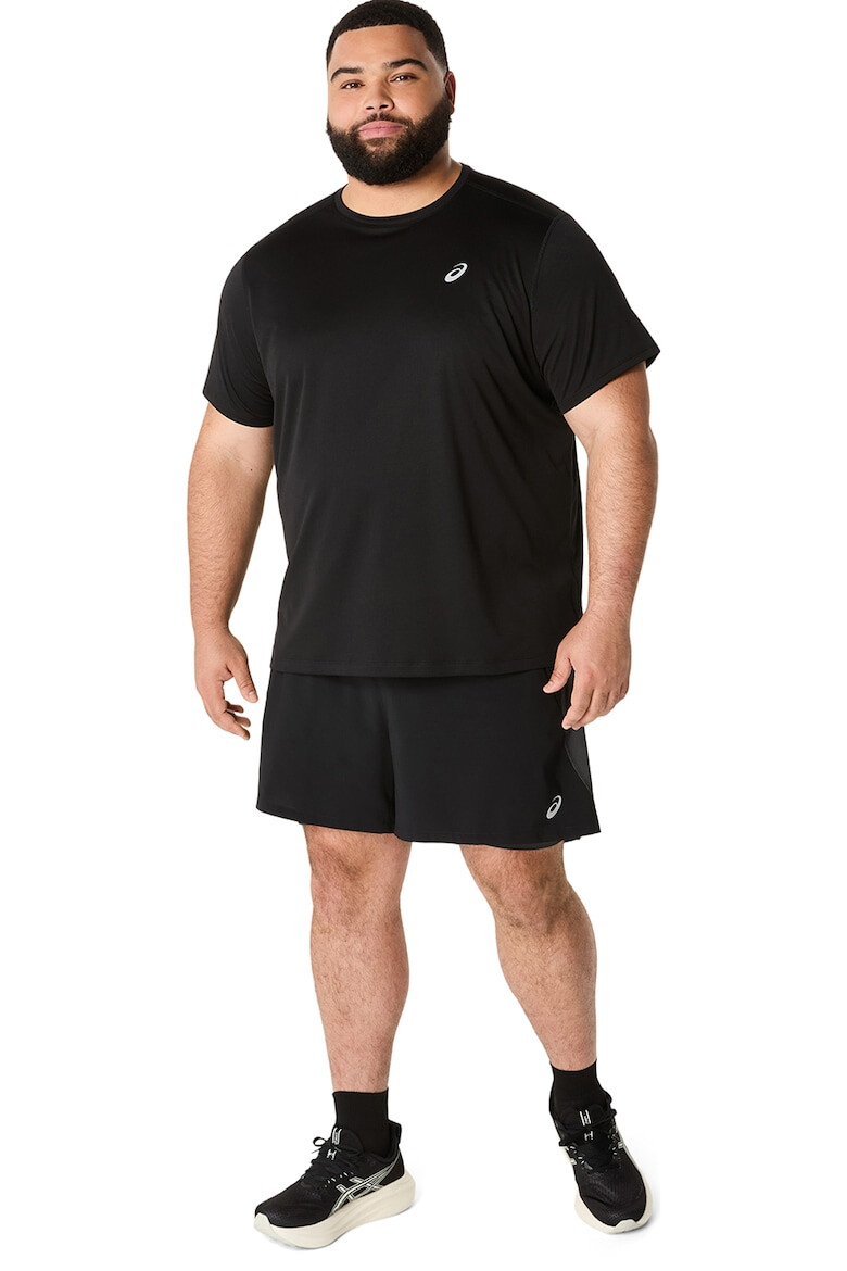 Asics Тениска за бягане с лого - Pepit.bg