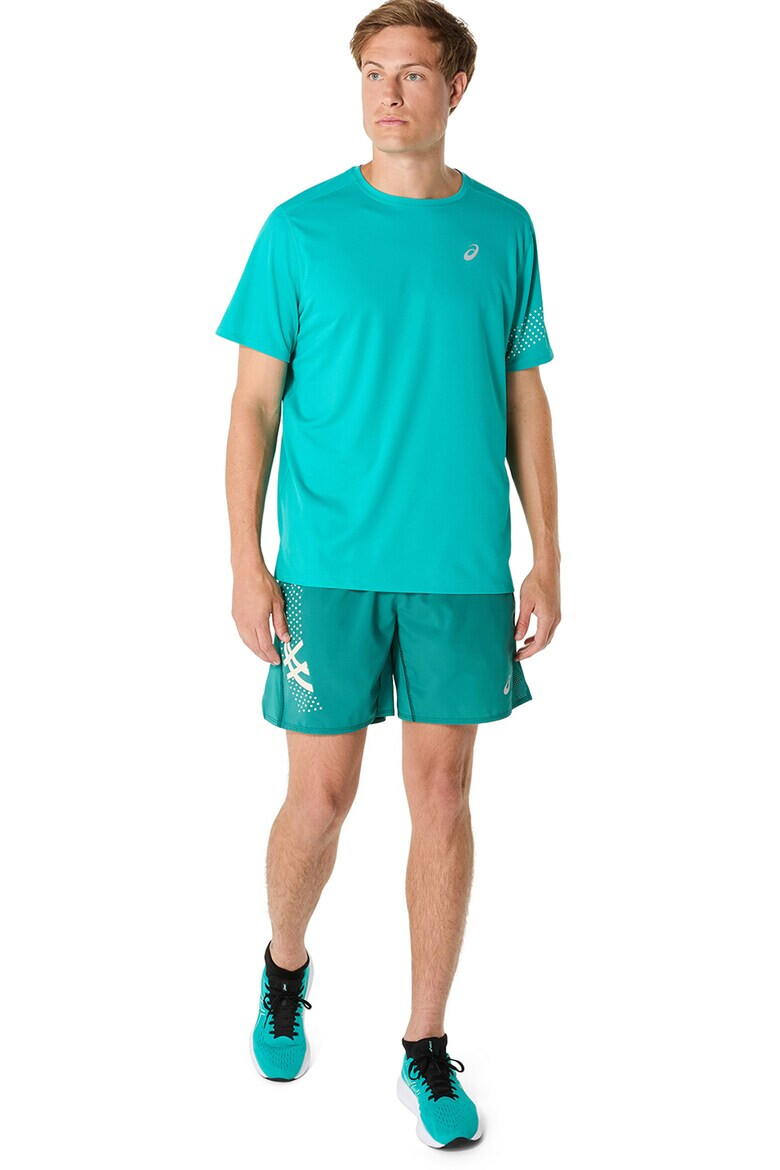 Asics Тениска за бягане с лого - Pepit.bg