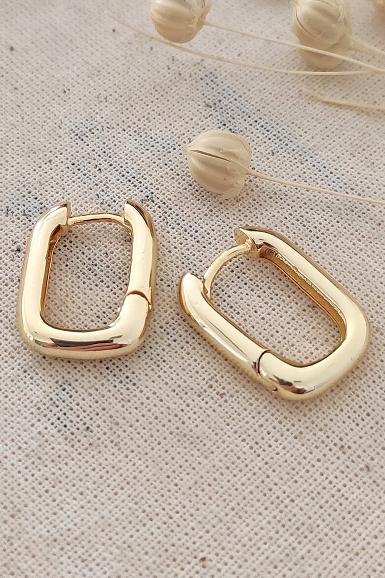 Atelier Miu Месингови обеци - Pepit.bg