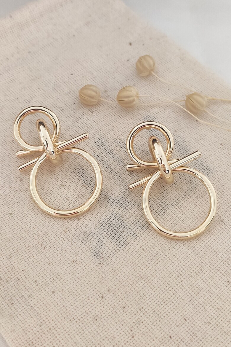 Atelier Miu Обеци с винтчета - Pepit.bg