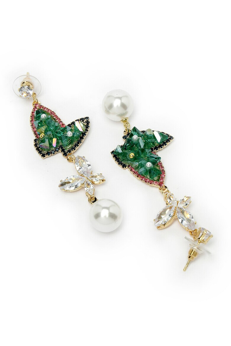 AVANT-GARDE PARIS Дълги обеци с дизайн на пеперуда - Pepit.bg
