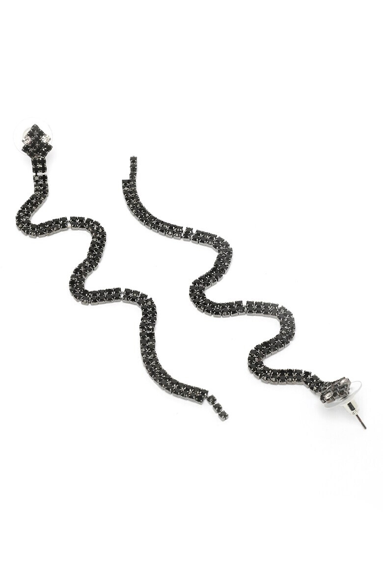 AVANT-GARDE PARIS Дълги обеци Stylish Snake - Pepit.bg