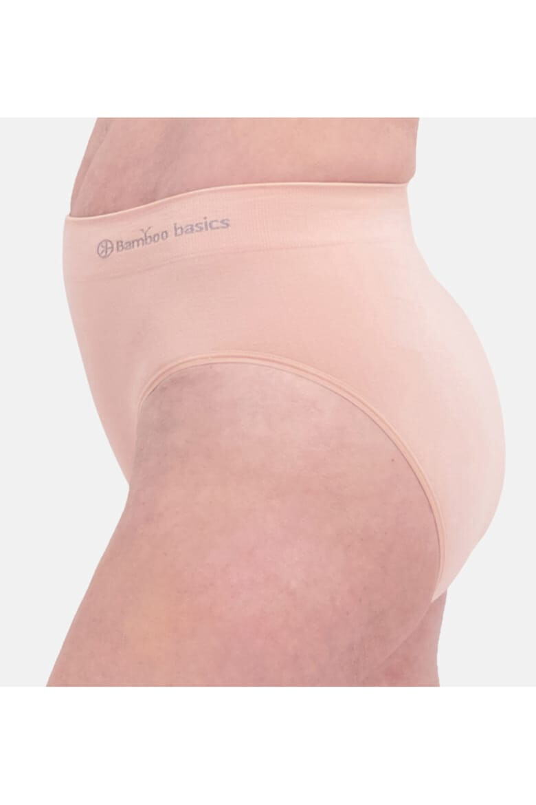 Bamboo Basics Bamboo Basic - Безшевни слипове - 6 чифта - Черен/Праскова - Pepit.bg