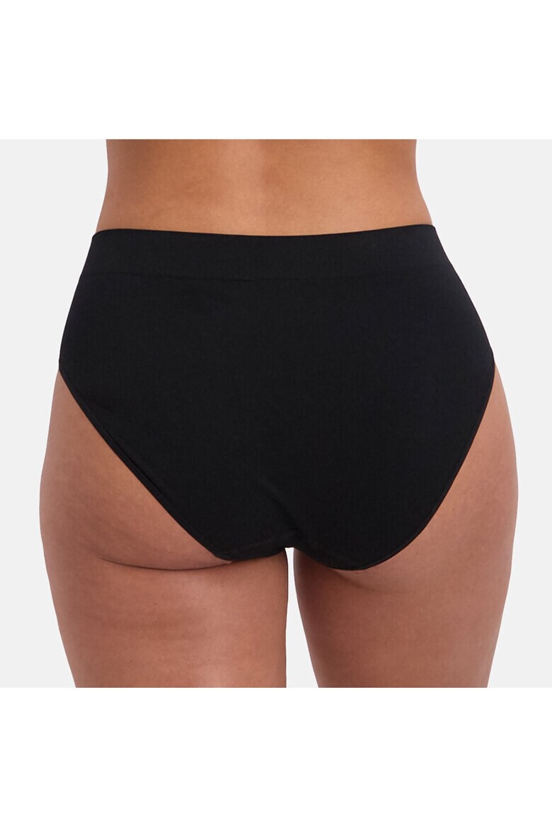 Bamboo Basics Bamboo Basic - Безшевни слипове - 6 чифта - Черен/Праскова - Pepit.bg