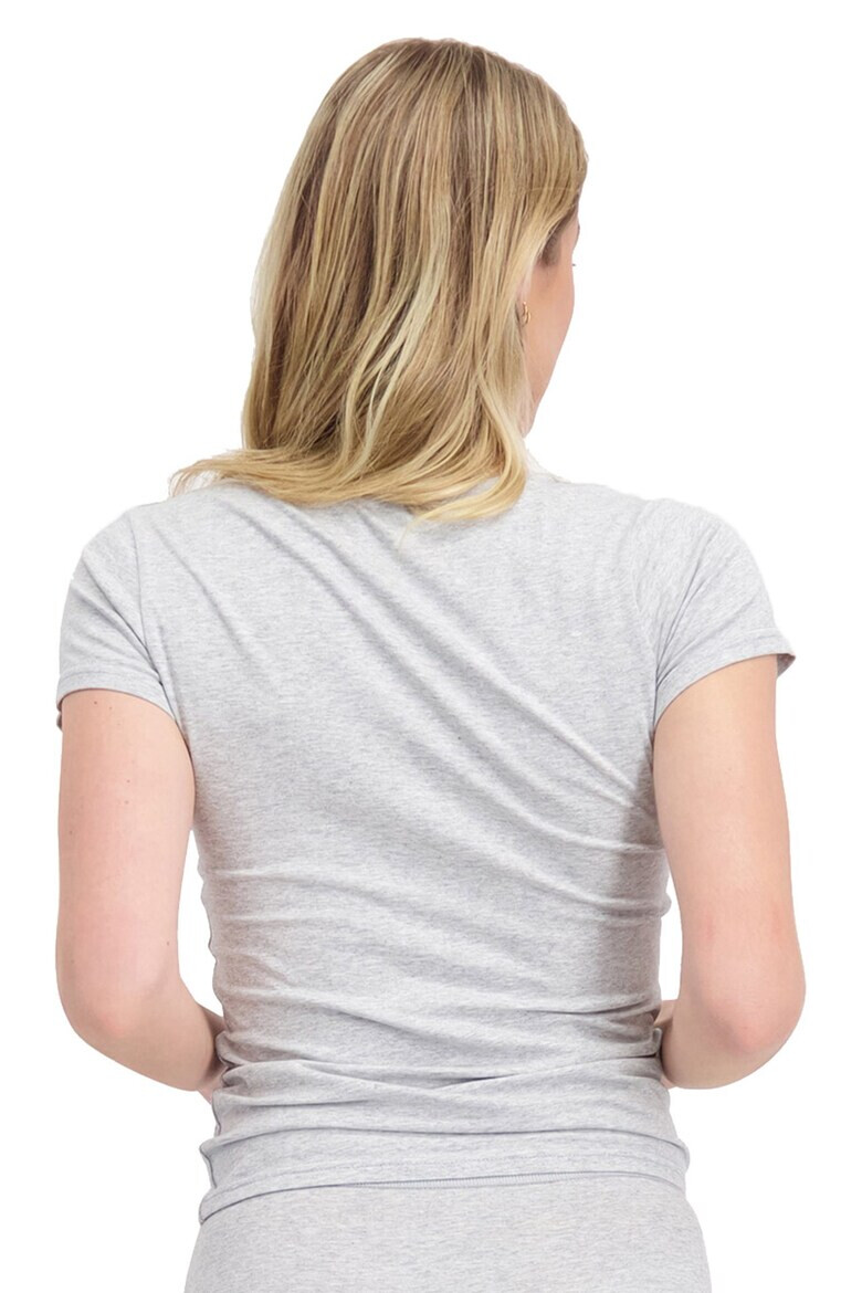 Bamboo Basics Домашна тениска Kate - 6 броя - Сив - Pepit.bg